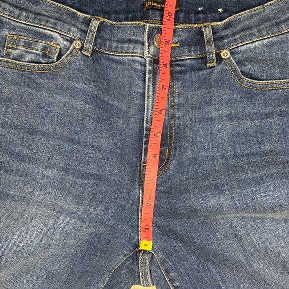 J. McLaughlin Skinny Straight Leg Medium Wash Jeans Womens Sz 6 - Picture 5 of 9
